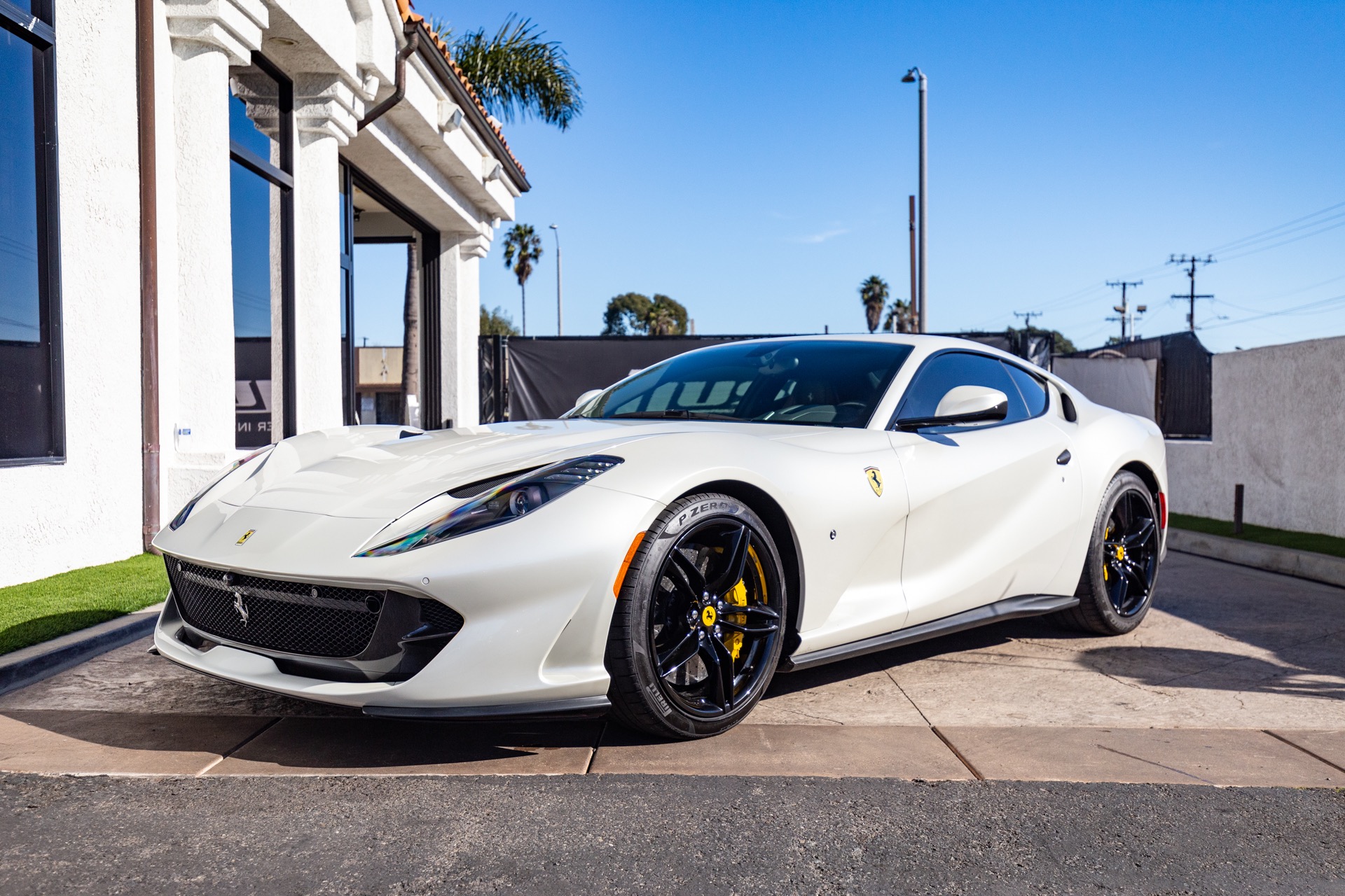 Used Ferrari Superfast Ilusso Palm Beach Stock