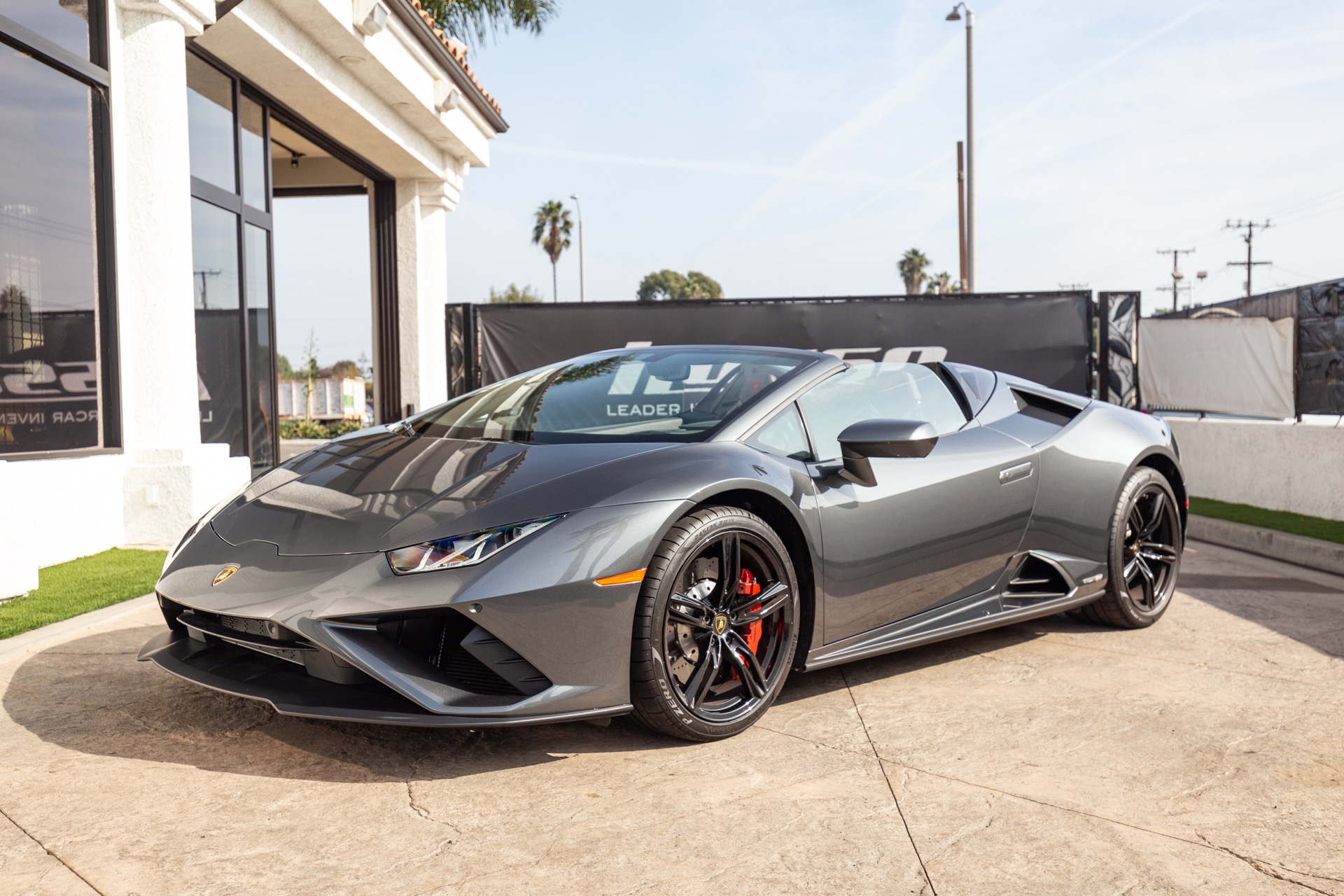 Used 2021 Lamborghini Huracan EVO Spyder | iLusso Palm Beach Stock #A15923