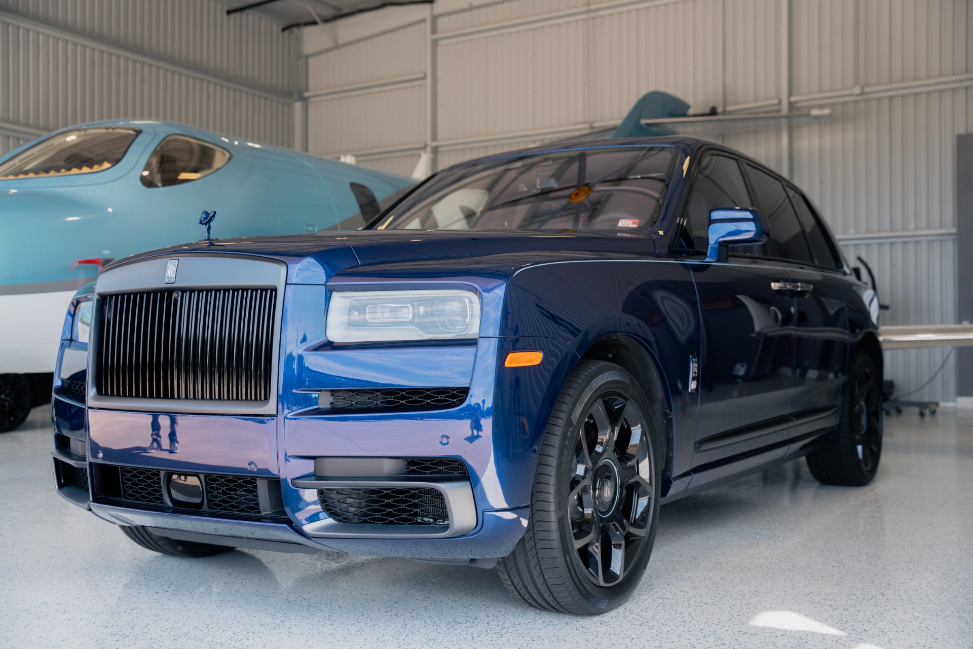 Used 20 Rolls Royce Black Badge Cullinan Blue Shadow Edition 20 ...